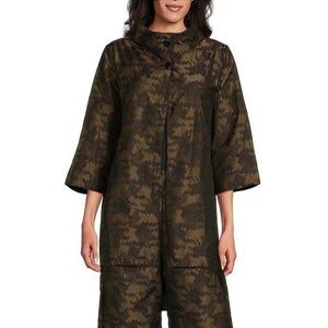 BRYN WALKER NWT Yael Memory Crunch Jacquard Jacket XL